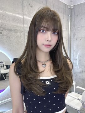 アイシー 表参道(ICY) トレンドレイヤーカット×柔らかブラウン＊RINA