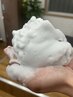 2周年記念　炭の｛成分配合｝炭酸シャンプー＋カット＋スパ5000円