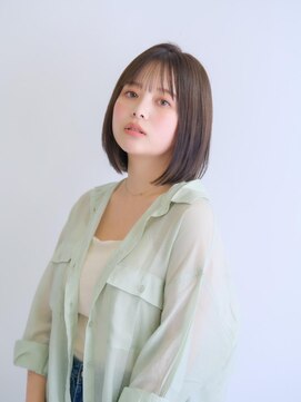 ネオリーブ チロル 横浜西口店(Neolive CiroL.) ぱつっとボブ☆横浜/横浜髪質改善