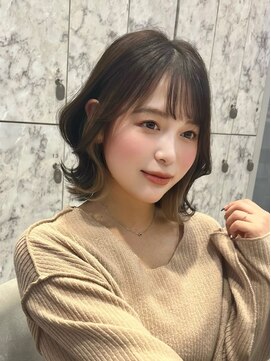 シーシンジュク 新宿南口(Sea shinjuku) ワンレン×ネビージュ[ボブルフ/黒髪/小顔]