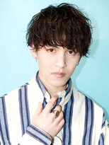 オーシャントーキョーオーバー 渋谷(OCEAN TOKYO OVER)&nbsp;メンズ波巻きツイスパニュアンススパイラルスパイキーショート