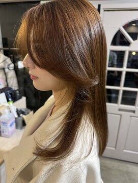 スアバイキキ(SuA by kiki.) 似合わせカット/透け感バング/ぱつっとボブ/韓国ウェーブ[千葉]