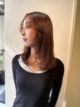 ヘアースタジオゼン アドバンス(hair studio Zen advance) 高め顔まわりレイヤー