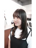 髪質改善ロングレイヤー