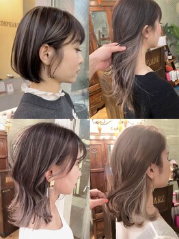 ロコスピアーズ(ROCO SPEARZ)の写真/【圧倒的なリピート率】大人気メニュー”白髪ぼかし”デザインカラーで、あなたのスタイルをアップデート♪