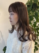 ニーナ(NI-NA) 柔らかモーブブラウン×ロング