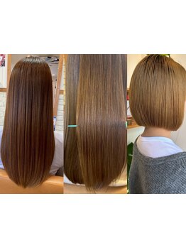 年齢とともに変わる悩みに特化◎髪質改善も充実☆女性目線の垢抜けデザインと丁寧なカウンセリングが自慢♪