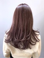 バランス 原宿 表参道(balance) ピンキーアッシュベージュ×レイヤー YUKA