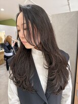 ソルア 上本町(solua)&nbsp;レイヤーカット / 黒髪 / 高濃度水素カラー / 20代 / 30代