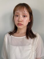イルフレール(ill frere)&nbsp;ぱつっと　切りっぱなし　お顔まわりカット　中津　豊崎　大淀