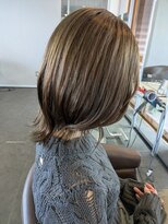 ヘアサロン フラット(Hair salon flat) 人気色 ヘーゼルベージュ