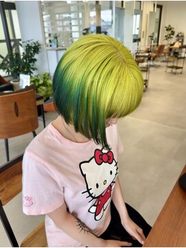 サムライ(SAMURAI) ライムグリーン×グリーン