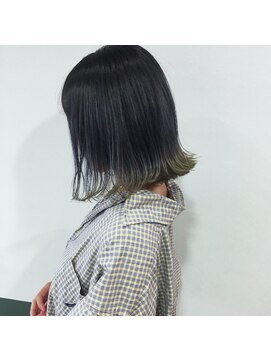 クラン(clan) clan<シースルーバングヴェールウェーブ×ブルージュ>