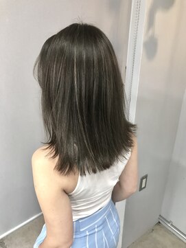 ロク 高田馬場(lok) 切りっぱなしストレート/ハイライト【高田馬場】lok