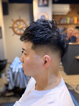 バーバー スタジオ ラフテル(Barber Studio RAFTEL) パーマと、スキンフェードと