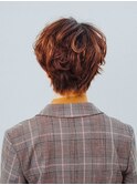 マッシュショートパーマ/20代/30代/40代/50代/倉敷/白楽町