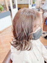 ヘアーデザイン サンライズ(Hair Design SUNRISE) ラベンダーブラウン/うる艶/大人かわいい/外ハネ