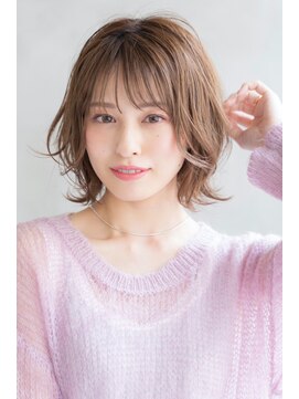 ロロ(ro-ro) 【恵比寿ro-ro】イルミナライトブラウンxフリンジウェーブ