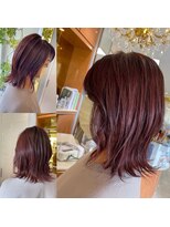 髪技空間アノン(anon)&nbsp;coralpink