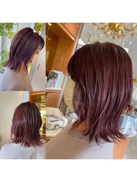 髪技空間アノン(anon) coralpink