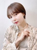 アイティーバイアルバム 八王子店(IT by ALBUM) マッシュショート_マロンベージュAラインボブ_ba8494