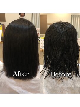 ヴィンクロ 明石大久保(Vinculo) 【vinculo　三村】　vinculo式縮毛矯正　1