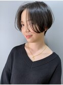 【morio池袋】綺麗でかっこいい黒髪ショート♪