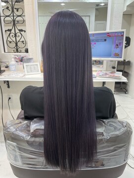 シャンティ 札幌駅前店(Shanti) 暗パープル×ストレート◎ 【 haru】