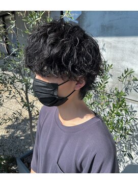 アイズ ヘアー メイク(I's hair make) マッシュウルフ　スパイラルパーマ