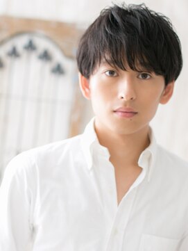 メンズヘア ビーセカンド 草加店(MENS HAIR B-2) ナチュラルなモテ髪ウェットクラウドマッシュパーマR草加