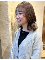 ゴーシェン 津田沼本店(Goshen)&nbsp;ショコラアッシュ×くびれヘア