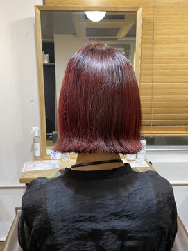 スノードロップ 高円寺店(Snowdrop) 前髪/マチルダボブ/ピンクベージュ/インナーグレージュ/高円寺