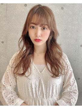 アッシュ 二子玉川店(Ash) くびれヘア/デザインカラー/サイドバング