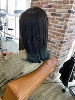 オプティマヘアー(Optima Hair)&nbsp;グリーン×エンドカラー