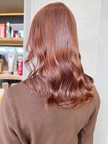 ロンドワン 三宮元町(Lond one)&nbsp;ブリーチなしダブルカラー×ベージュ/グレージュレイヤーカット