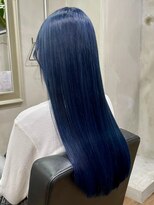 ロナバイソル(lona by SoL)&nbsp;美髪ストレートカット/ダークブルー