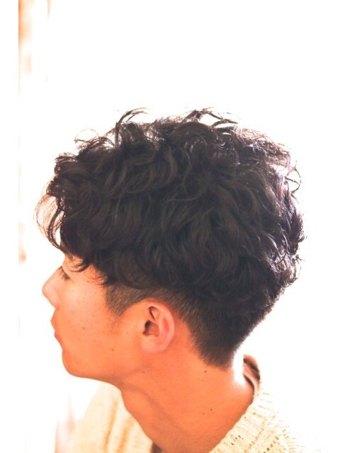 MEN'S HAIR   アップバング