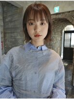 ミンクス 青山店(MINX) あご下ぷつっと外ハネボブ