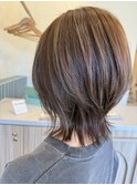 やんわりウルフカット
