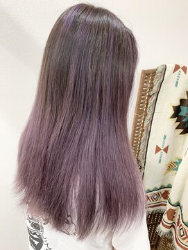 ヘア ライフ セリス(hair life Celis) パープルピンク