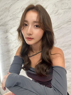 ロンド ルージュ 銀座店(Lond rouge) 簡単スタイリングヘアセンターパートゆるふわロングハイレイヤー