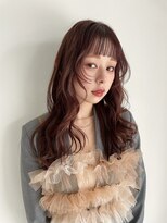 ホイ(HOI)&nbsp;ピンクブラウンと顔周りレイヤー