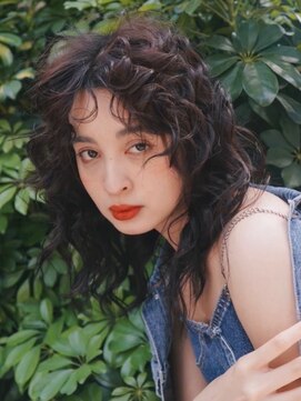 ラーナー(LONER) ウェーブヘア×ニュアンスパーマ【LONER神戸三宮】