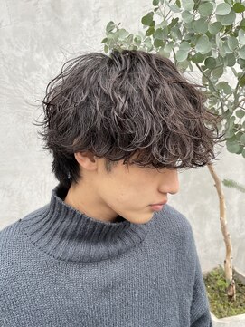 フィフス 神南(fifth) 波巻きスパイラルパーママッシュウルフシャドウパーマ