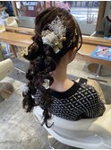 ツイン編み下ろし