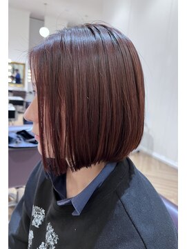 コワファースト  させぼ五番街店(COIFF1RST) ストレート×ケアカラー