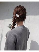 シェミール(CHEMIR) サイド編み下ろし×ヘアセット