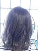 イメチェンくびれヘアハイライトカラーグラデーションカラー
