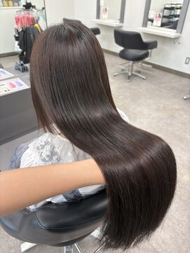 ガルボヘアー 桟橋店(garbo hair) オイルストレート高知髪質改善