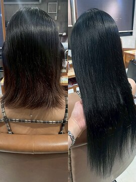 アンククロス 表参道(ANKH CROSS) 超最高級品質ロアエクステ[ビフォーアフター]